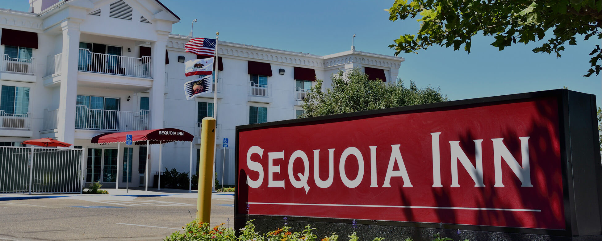 Front of the Sequoia Inn
